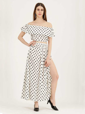 Women Two Piece Dress Multicolor Dress