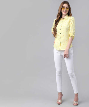 TANDUL  Women Regular Fit Printed Casual Shirt
