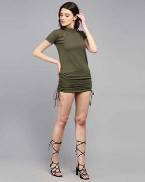 TANDUL  Women Green Dress