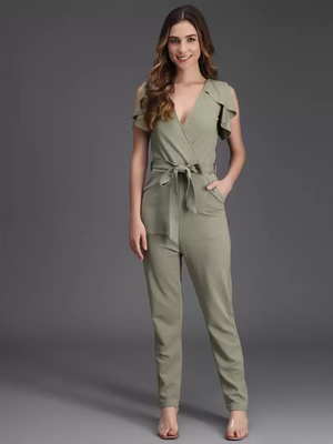 TANDUL  Solid Women Jumpsuit