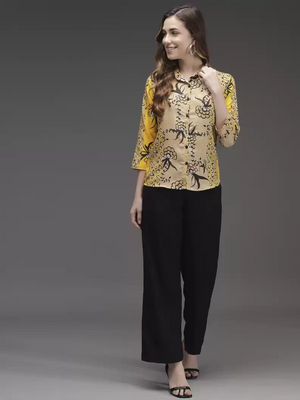 TANDUL  Women Regular Fit Printed Casual Shirt