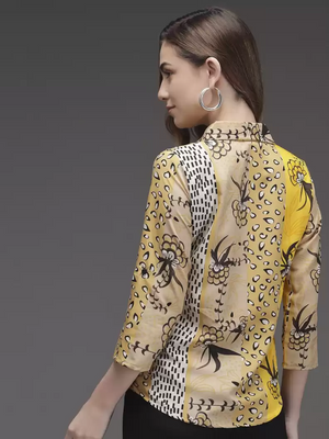 TANDUL  Women Regular Fit Printed Casual Shirt