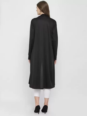 TANDUL  Women Full Sleeve Black Shrug