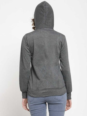 Full Sleeve Self Design Women Casual Jacket