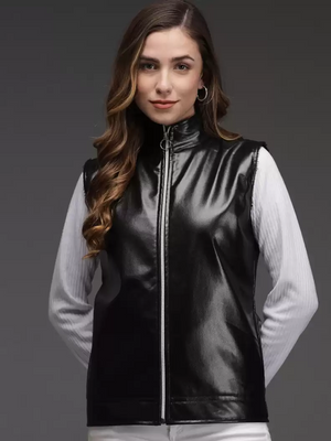TANDUL  Sleeveless Solid Women Jacket