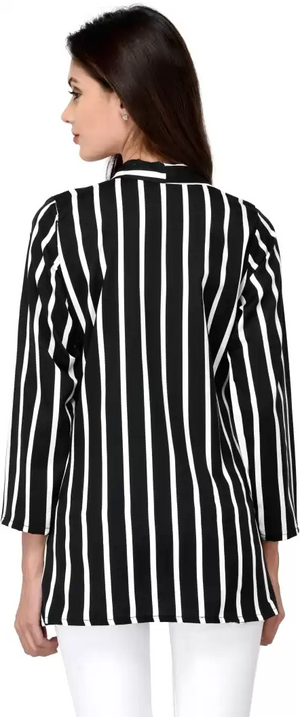 TANDUL  Women 3/4 Sleeve Multicolor Shrug